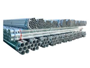 Fabricant fiable de tubes en acier ronds galvanisés à chaud de haute qualité, personnalisables et très demandés - Product Image 3