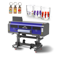 Imprimante jet d'encre UV DTF Rainbow 60 cm avec tête d'impression Xp600, machine d'impression automatique rouleau à rouleau