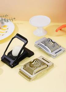 Cortador de huevos ecológico de acero inoxidable de aleación de aluminio multifuncional MHK77, fácil de usar, Apto para lavavajillas, diseño duro - Product Image 3