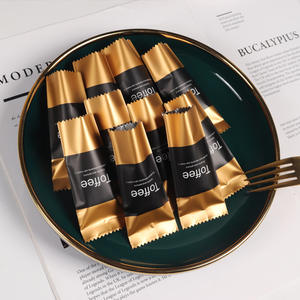 Sachets d'emballage transparents convexes imprimés de qualité alimentaire pour nougat, caramel aux amandes au sel de mer, café et sucre - Product Image 3