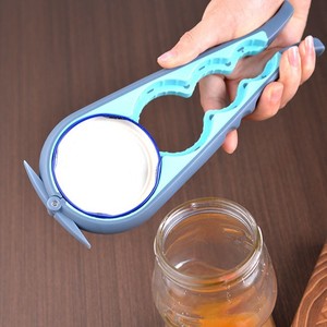 Ouvre-bouteilles multifonctionnel 4 en 1 en caoutchouc durable pour les couvercles de boîtes, bouteilles et bocaux - Product Image 6