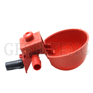 Taza de agua automática <span class=keywords><strong>para</strong></span> pollo, bebedero de plástico <span class=keywords><strong>para</strong></span> aves de corral <span class=keywords><strong>para</strong></span> pato, Ganso, codorniz, Paloma, bebedero - Product Image 4