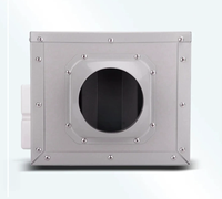 Ventilateur extracteur puissant et moderne à flux unidirectionnel pour hôtels, bureaux, grands espaces et centres commerciaux à fort volume d'air