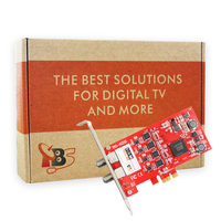 TBS6205 DVB-T2/T/C Tuner TV 4 voies Câble Carte TV Ordinateur Tuner PCI-e