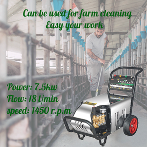 Máy rửa xe áp lực cao chuyên nghiệp thương mại điện 7.5KW 280Bar - Product Image 2