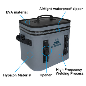Bolsa Térmica <span class=keywords><strong>MIREN</strong></span> Aislada, Totalmente Impermeable, con Cierre Hermético de TPU, para Camping y Actividades al Aire Libre, Retención de Hielo por 3 Días, Diseño Suave y Duradero - Product Image 2