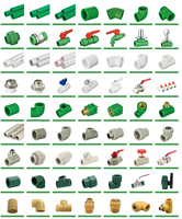 IFAN Vente en gros de raccords de tuyaux PPR personnalisés, matériaux de plomberie, accessoires en plastique, raccords de tuyaux PPR en plastique pour l'eau