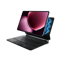 Nouveau produit, étui magnétique ultra fin Magic Control avec pavé tactile, clavier rétroéclairé 7 RGB pour Xiaomi Pad 9 Pro Max 13.3 pouces