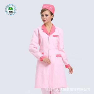 Centre de soins de santé femmes respirant <span class=keywords><strong>coton</strong></span> polyester <span class=keywords><strong>robe</strong></span> d'infirmière à vendre - Product Image 1