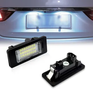 Lampe de plaque d'immatriculation LED 6500K de haute qualité pour BMW E81 E82 E90 E91 E92 E93