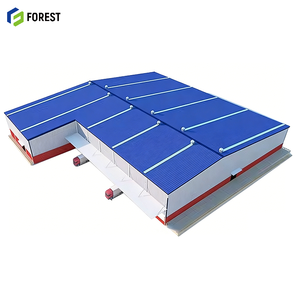 Edificio de Supermercado con Estructura de Acero Prefabricada, Viga H Galvanizada Eficiente, Ecológica, Reciclable y Avanzada - Product Image 1