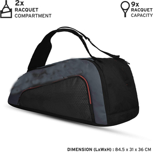 Dual Carry System Tennis tasche Vier Schläger Reisetasche School Outdoor Training Bag - Product Image 2