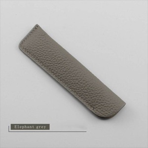 Chất Lượng Cao Sang Trọng Pebble Da Đơn Giản <span class=keywords><strong>Mini</strong></span> Bút Chì Bút Trường Hợp Nhỏ Dễ Thương Da Chủ Sở Hữu Bút - Product Image 4