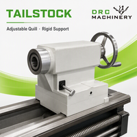 Tour horizontal robuste CW6163-1000 à commande manuelle, 4 porte-outils, 2 axes