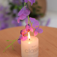 D423 B1 Grade ignifuge, vigne artificielle, décoration de plafond, tuyau, fleur, centre commercial, fleur artificielle suspendue