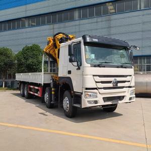 הואו 15ton משאית רכוב מנופים 15טון פרויקן משאית רכוב מנוף מתקפל נשק הידראולי להרים מנוף רכוב למכירה - Product Image 2