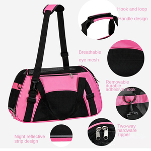Pet <strong>Carrier</strong> Bag Hot Sale High Quality Durable Expandable Airline Approved Cat Bag Pet Cages <strong>Carrier</strong> for Travel - Product Image 5