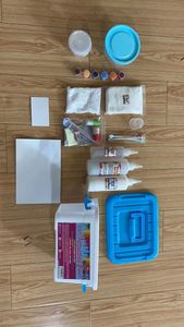 Crystal Clear DIY Slime Kit with <b>Clay</b> Glitter Charms & Accessories for Kids Educational Playdough Toy & Fun Gift - Product Image 6