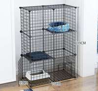 Chine fournisseur bricolage Portable Pet House parc pour petits animaux chenil et clôture pour intérieur/extérieur