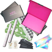 Boîtes d'emballage cosmétiques holographiques personnalisées, pliables, pour produits de beauté et soins de la peau, boîtes d'expédition en carton ondulé