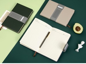 Carnet de notes A5 en cuir PU avec reliure cousue, idéal pour la finance, le journal intime et la planification – Petits cadeaux pour femmes - Product Image 4