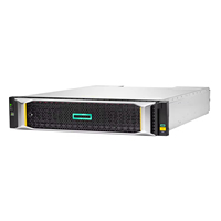 Baie de stockage d'entreprise extensible 2U avec ventilateur de refroidissement redondant pour matrice de disques hybride