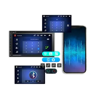 Tela de exibição hd t5, android, dvd player, rádio, navegação gps, universal, touch, para carro, 10 polegadas, estéreo, android, carro