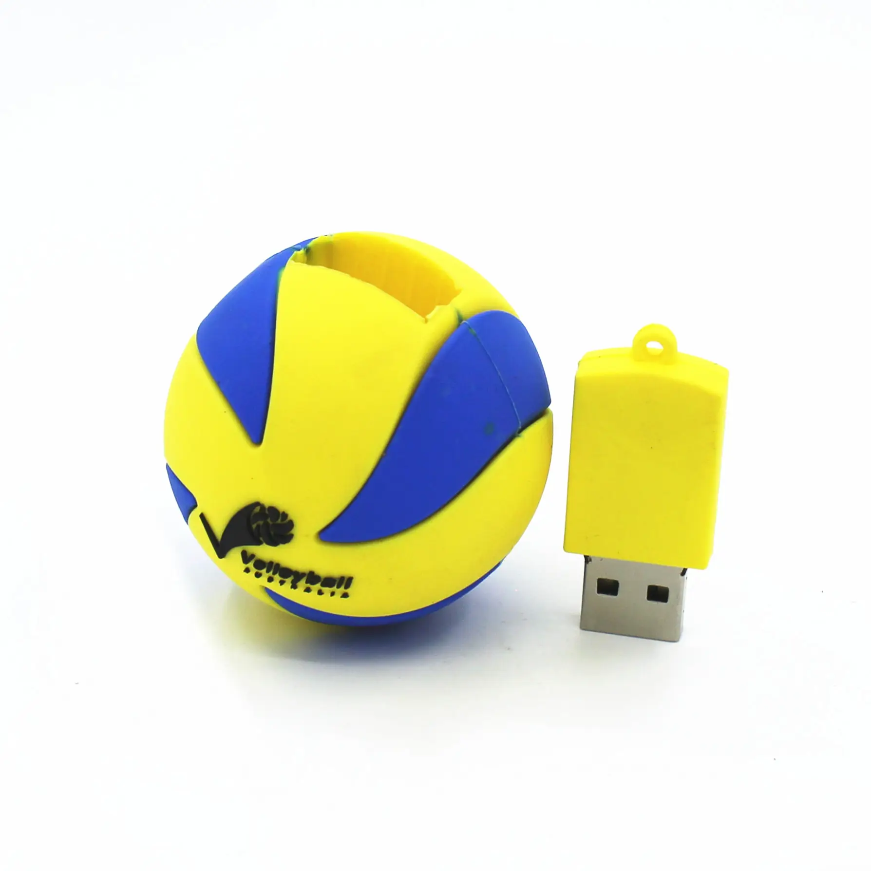 Regalo promocional silicona 8GB forma de baloncesto USB Flash Stick buena calidad dibujos animados 32GB USB flash drive