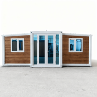 Casa Contenedor Prefabricada Moderna, Expandible, Portátil, a Prueba de Roedores, Lista para Habitar, de 2 o 3 Dormitorios