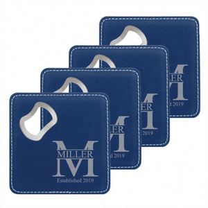 Softwooden Bottle Opener ECO Square-shaped <b>Creative</b> Bottle Opener Customized LOGO for Wedding Party Holiday <b>Gifts</b> - Product Image 6