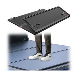 Cubierta enrollable impermeable de aleación de aluminio con cierre para caja de camioneta <span class=keywords><strong>Dodge</strong></span> Ram 1500 Ford F150 Ranger Tundra Navara - Product Image 6