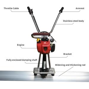 Vibrateur de <span class=keywords><strong>chape</strong></span> de <span class=keywords><strong>ciment</strong></span> pour chantiers routiers, à moteur thermique, pour le compactage de béton, vente en gros à prix réduit - Product Image 5