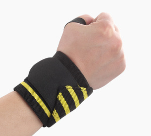 Grip Powerlifting <b>Strength</b> <b>Training</b> Deadlifting Gym Weight Lifting Wrist Strap for Weightlifting Wrist Strap - Product Image 2