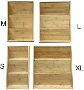 Combohome Ruota <span class=keywords><strong>di</strong></span> <span class=keywords><strong>Legno</strong></span> <span class=keywords><strong>di</strong></span> Bambù Spice Rack Organizzatore Trasporto Libero Mensola Titolare In Piedi - Product Image 5