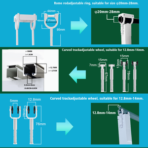 <span class=keywords><strong>Robot</strong></span> de rideau intelligent Lifelibero Tuya ZigBee pour rail de rideau romain I U, commande vocale par application, compatibilité Alexa Google Home - Product Image 4