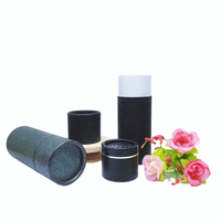 Boîte cylindrique en carton kraft biodégradable, doublée de papier résistant à l'huile, tube en carton kraft pour l'emballage de barres de shampoing