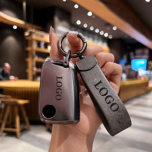 VW Golf 7 MK7 Tiguan MK2 sarung kunci TPU lunak pelindung Aksesori kunci mobil untuk tempat duduk Ateca Leon FR 2 Ibiza Skoda Octavia A7 - Product Image 2