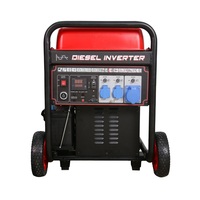 Générateur diesel à inverseur Senci 8 kW 7 kVA 5 kW, générateurs diesel portables à châssis ouvert 10 kVA