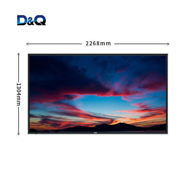 D & Q TV-100 дюймов oled tv 4k hd qled smart LED HDR tv