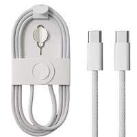 Câble de données USB C tressé en nylon de qualité 60W 3A pour iPhone 16 Samsung S20, câble de charge rapide de type C, câble de charge de type C, OEM