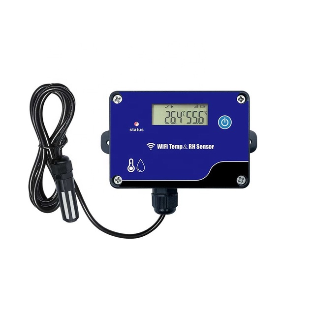 Digital Thermometer and Hygrometer Small LCD Display WiFi Real Time WiFi Temperature Humidity Sensor
