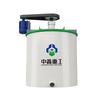 Tanque agitador de alta recuperación química Zhongxin para lixiviación de oro, equipo de minería con agitación, tanque mezclador de alto contenido de manganeso
