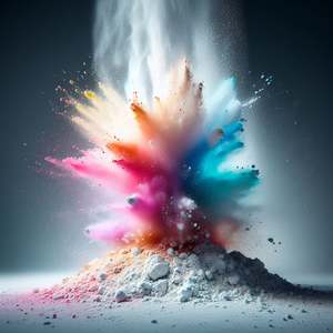 <span class=keywords><strong>Lot</strong></span> de 5 pièces bricolage coloré sable peinture Art perles jouets éducatifs créatifs pour enfants brouillard blanc <span class=keywords><strong>bougie</strong></span> matériel - Product Image 6