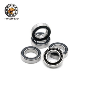 Roulements à billes à gorge profonde Flyleopard 6801 12x21x5mm, hybrides en céramique, étanches, pour vélos - Product Image 2