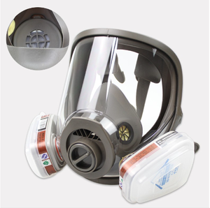 Respirator masker <span class=keywords><strong>Gas</strong></span> wajah penuh dengan <span class=keywords><strong>Filter</strong></span> 40mm, harga murah - Product Image 6