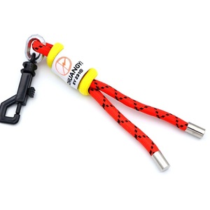 Llaveros Personalizados Ecológicos con Logotipo de Cara Sonriente, Cuerda de Metal y Nylon Trenzada, Paracord, Gancho y Cordón con Impresión en Serigrafía - Product Image 5