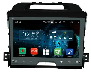 Android 11 Auto Dvd Speler Voor Kia Sportage 3 2010-2012 2013 2014 2015 Multimedia Gps Navigatie 2 Din auto Radio Stereo