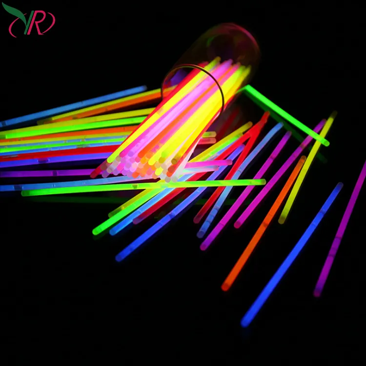2020 Factory Direst Oem 6" Glow Stick With Cheering Stick For Party Flashing Glowsticks Emergency Glow Sticks Printed Foam Glow