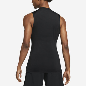 Camisetas <span class=keywords><strong>sin</strong></span> Mangas Personalizadas con Logotipo para Hombre, Camisetas Deportivas Ajustadas de Poliéster, Ropa de <span class=keywords><strong>Entrenamiento</strong></span>, Camisetas de Gimnasio para Hombre - Product Image 4