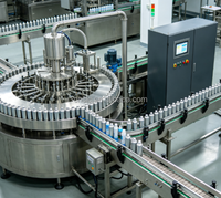 Remplisseuse et sertisseuse d'aérosols haute vitesse avec moteur servo, écran tactile PLC et conception anti-fuite facile à nettoyer